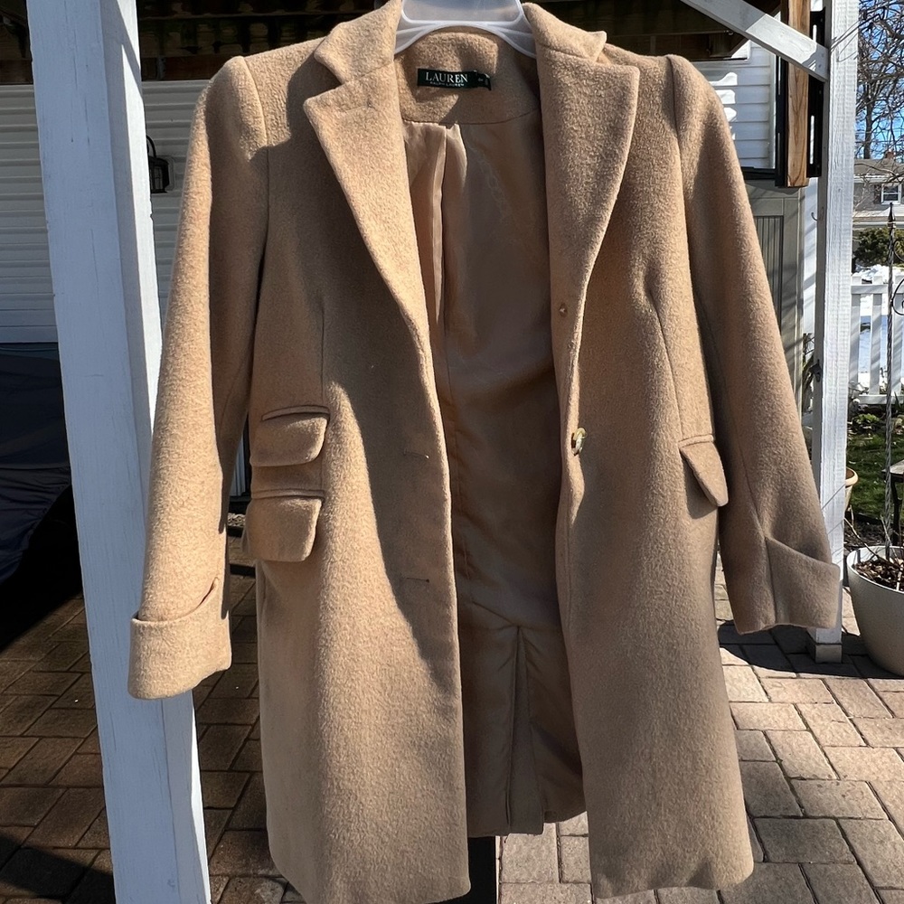 Ralph Lauren Women’s Wool Blend Walker Coat
